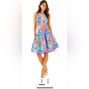 Lily Pulitzer Navia 2 piece set size 0